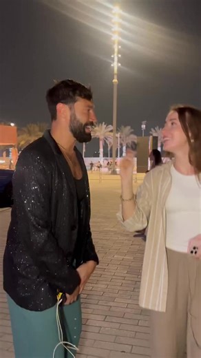 The comedy musical Beetlejuice is coming to Etihad Arena next month from 20-30 Nov! Watch to see people around Abu Dhabi trying to guess his name for free tickets 😂 | Denise Alexe