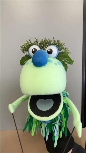 Eco Puppet #puppets #puppetry #reels #workshop #science