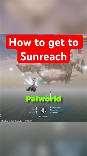How to get to Sunreach Palworld #palworld #palworld10 #newupdate #sunreach