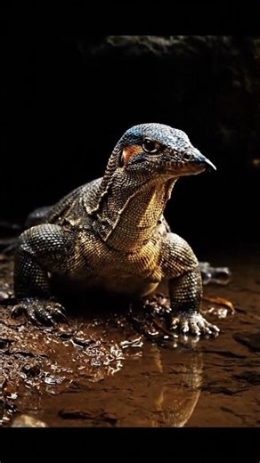 The Riverbank Trap: Monitor Lizard vs Kingfisher