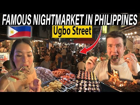 This is Manila's MOST INSANE night market! 🇵🇭 Filipino street food in Ugbo St. Tondo