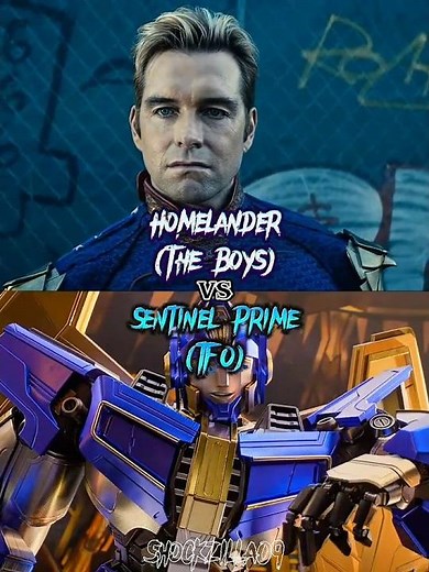 Sentinel Prime (TFO) vs Homelander (The Boys) |#transformersone #theboys