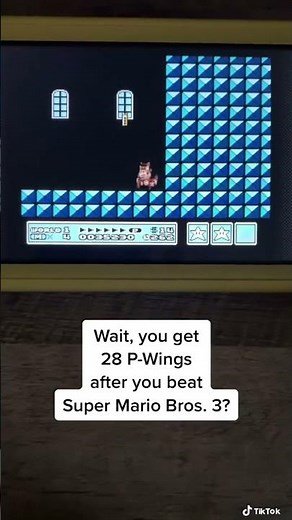28 P-Wings in Super Mario Bros 3!