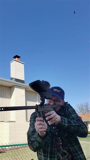 Kingman Spyder MR1 shooting video #paintball