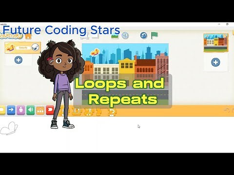 7 - ScratchJr Tutorial: Create Repeating Animations with Loops #codingforkids #childdevelopment