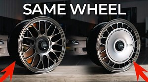 Konig released the new MRK1 with an optional AROCOVER to give your wheels an even more unique look. The Hyper Carbon finish is killer, and we're pretty excited about this wheel. #wheels #carmods #cars | MartiniWorks