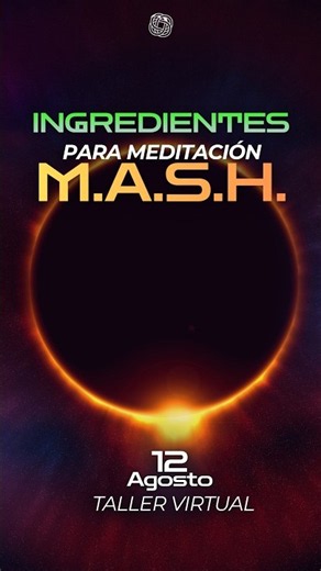 Asegúrate de tener todo listo para aprovechar al máximo la meditación M.A.S.H 🧠🪢⚡️