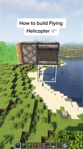 How to make Flying Helicopter #Minecraft #minecraft, #minecrafttutorial, #minecraftbuilds, #minecraftsurvivial, #minecraftmemes, #minecraftanimation, #minecraftchallenge, #minecraftredstone | Gojo Anime
