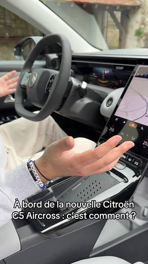 Nouvelle Citroën C5 Aircross 2026 : à bord, c’est comment ?