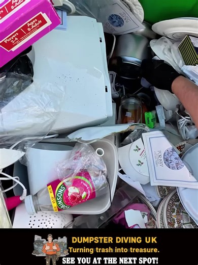 Unbelievable Dumpster Diving Jackpot Finds in the UK