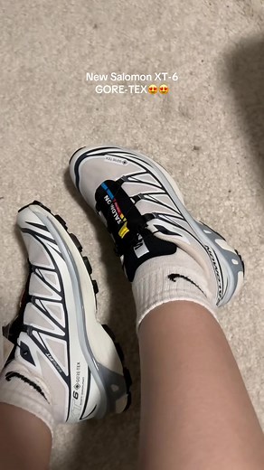 Unboxing the Salomon XT-6 GORE-TEX in Silver Cloud/Black