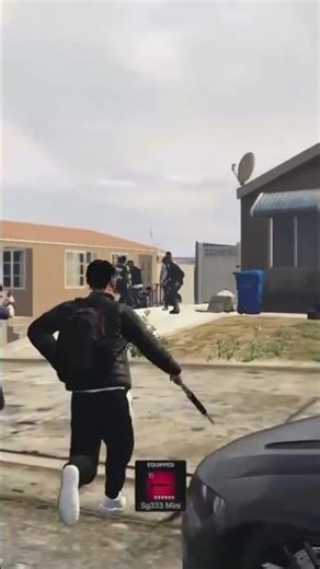 THE ROLLING 100s GOT A ONE PUMP SHOTGUN ‪@FuriousFade‬ ‪@trecedame‬ #fivem #gta #gtarp