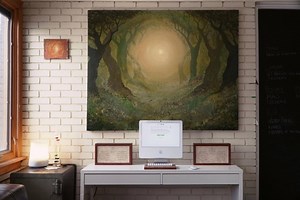 My new writing setup