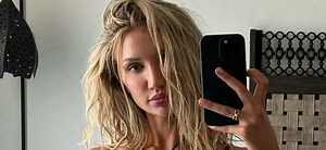 Gabby Epstein Goes 'Lethal' In Tiny Bikini While Slicing Fresh Fruit