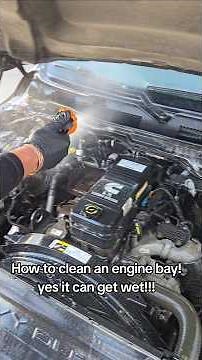 How to properly clean an engine bay! Dura-coating.com