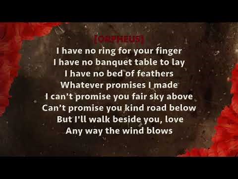 Hadestown Original Broadway Cast - Promises - Lyrics