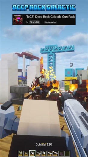 Minecraft Top TaCZ Mods! #4 #shorts #minecraft