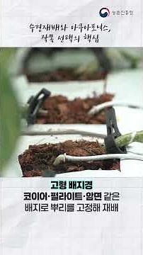 [농업기술동영상] 스마트 팜 시설 및 작목 선택방법