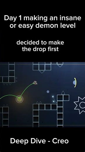 day 1 making an insane or easy demon level