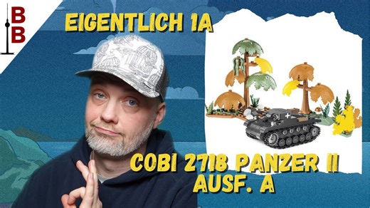 Cobi Speed Champions - Panzer II Ausf. A Maßstab 1:48 im Review