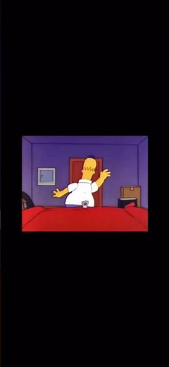 The Simpsons theme song reversed and speed up