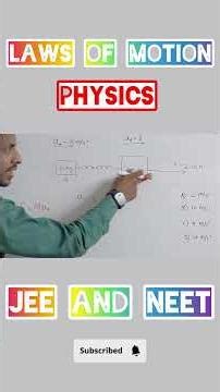 🚀 Find Acceleration in Spring-Block Systems FAST! #Physics #shortsfeed