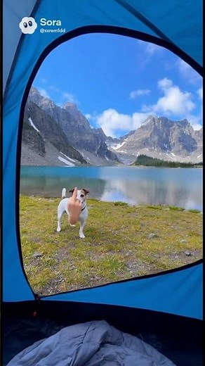 Dog shows middle finger