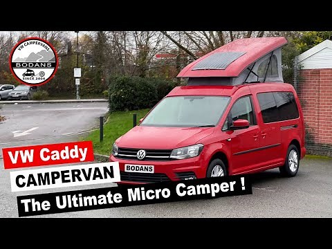 VW Caddy Campervan - The Ultimate Volkswagen Micro Caddy Camper Conversion
