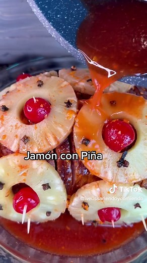 Receta de Jamón con Piña Puerto Rico: ¡Delicioso plato tradicional boricua!