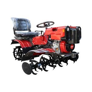 [Hot Item] 4X4 4WD Multifunction Electric Start Four-Wheeler Mini Tractor Micro Cultivator Agricultural Machinery Soil Compact Tractor