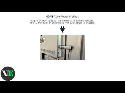 How To Turn On An RCA TV Without Remote Or Power Button – Hidden Button & App