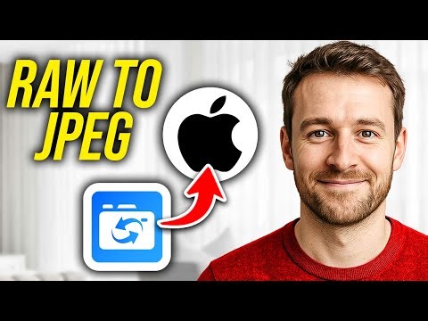 How To Convert RAW to JPEG on iPhone
