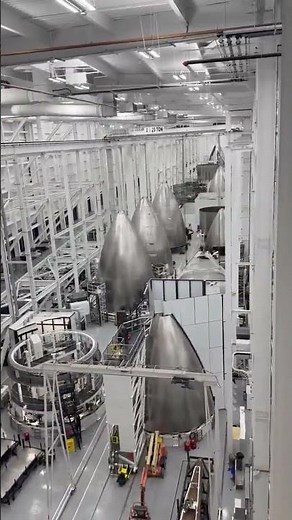 Starship Factory at Starbase Texas - inside look, video by Elon Musk - #starship #starbase #spacex