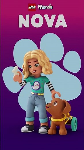 Meet the LEGO Friends cast and their pets 🐶💕🐱 LEGO Friends #Shorts #MeetTheCharacters #LEGOPets