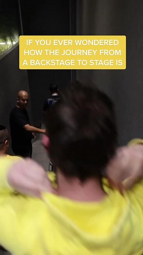 If you ever wondered how the journey from a backstage to stage is, well, here’s a preview from last night at @Atlas Beach Fest