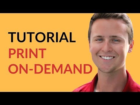 Print On Demand Tutorial For Beginners - Teespring, RedBubble, Merch By Amazon
