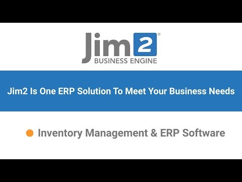 Jim2 Inventory Management for ERP Software Video