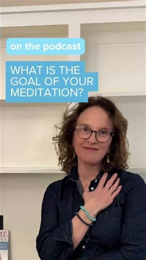 Meditation isn't always about going blank