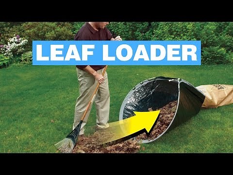 Easy Leaf Bag Loader - Leaf Loader