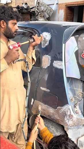 The Most Satisfying Quarter Panel Repair You’ll See Today #automobile #dentrepair #cardentrepair