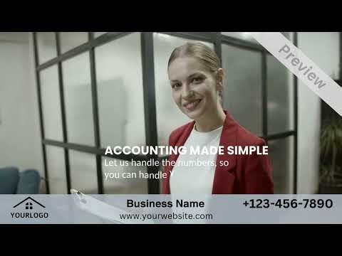Accounting Promotional Video for Firms & CPAs