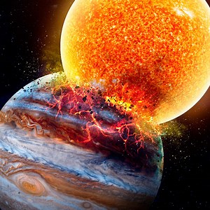 251K views · 4.9K reactions | What would happen if these two giants collided? #WhatIf | What If | Facebook