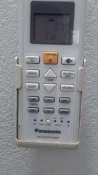 air conditioner control clock time lapse