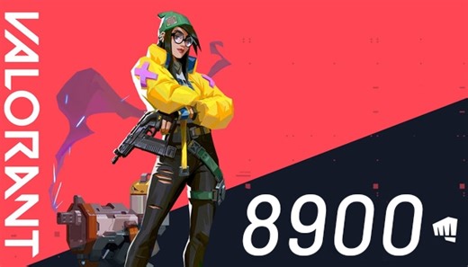 Buy Valorant - 8900 Riot Points