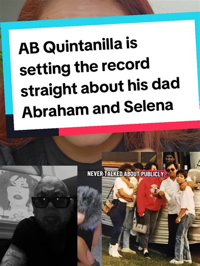 AB Quintanilla is setting the record straight about his dad Abraham and Selena #selena #abrahamquintanilla #abquintanilla #selenaquintanilla #selenaylosdinos