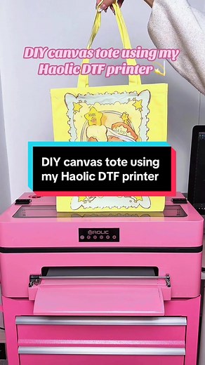 DIY Canvas Tote with Haolic DTF Printer