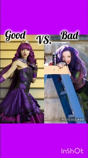 Disney Descendants Good vs Bad #disneydescendants
