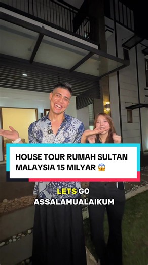 House Tour Rumah Sultan Malaysia seharga 10 milyar 😱 #masukberanda #vilmei #aisarsultanmalaysia