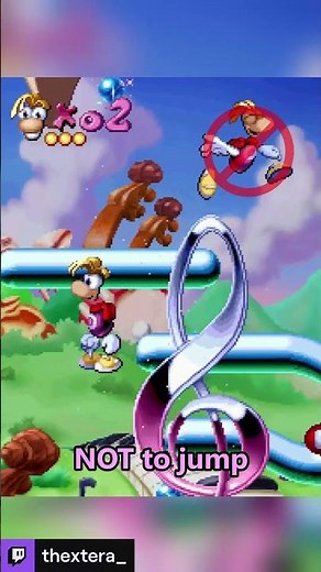 Secret Techniques of Rayman 1: Glidewalking! #rayman