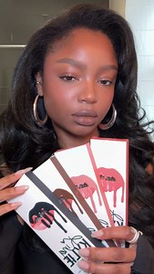 4 NEW shades of our iconic matte lip kits 🖤 inspired by the original packaging from 10 years ago! @florenceoginni shop now at @ultabeauty and limited stock left on kyliecosmetics.com! 👑 | Kylie Cosmetics